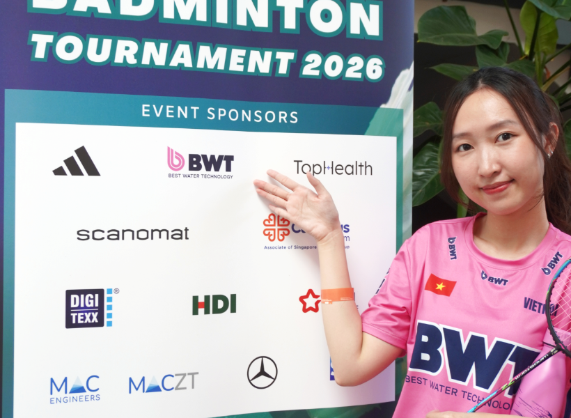 BWT tại GBA Badminton Tournament 2026